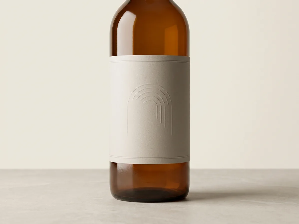 Custom bottle labels