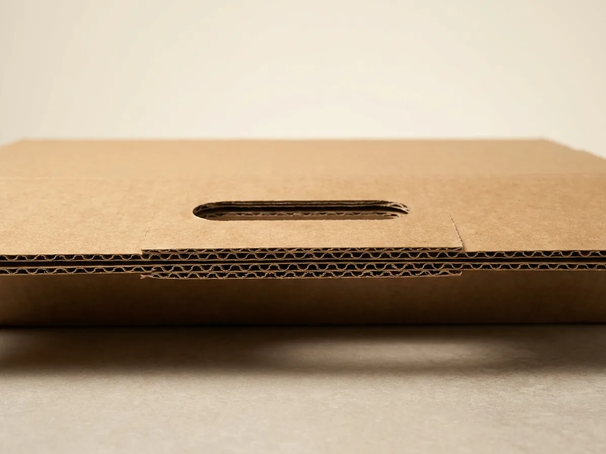 Custom corrugated boxes, material and finishing detail
