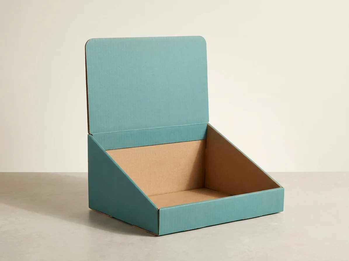 Custom corrugated display boxes