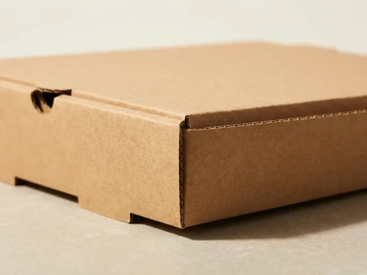 Custom pizza boxes, material and finishing detail