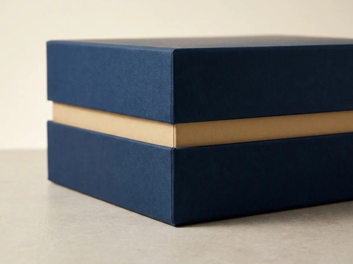 Custom shoulder neck box, material and finishing detail
